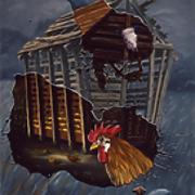 Windows Series, Corn Crib   Oil on Canvas   12 x 16.jpg